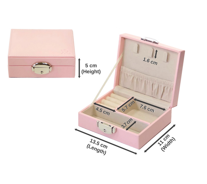 Kazzi Kovers Jewellery Box Measurements | Pink