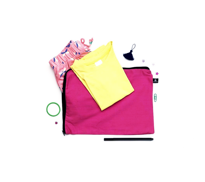 Storage bag for kids spare clothes and accessories