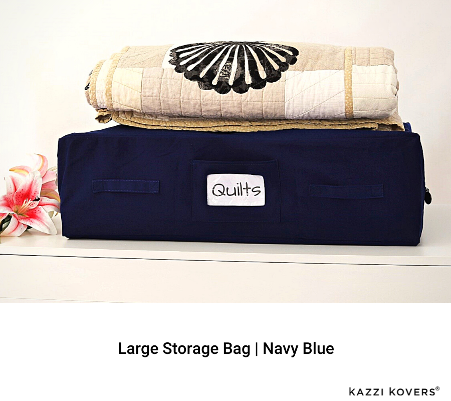 Cotton quilt storage bag 