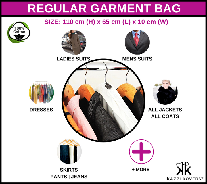 Regular Garment Bag | Uses Guide