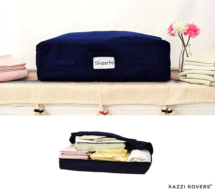 Storage bags are an easy way to keep your sheets and linens organised together | Large Storage Bag