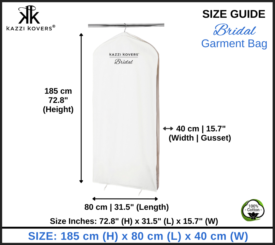 Size Guide | Bridal Cover Bag