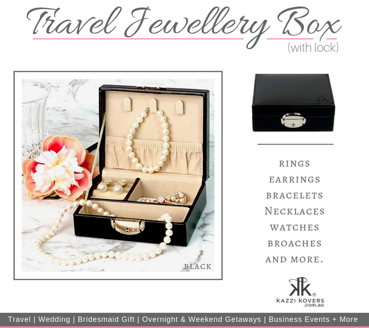 Travel jewellery box