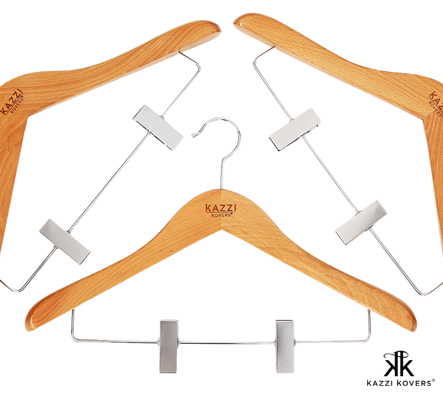 Wooden Clip Hangers | Kazzi Kovers